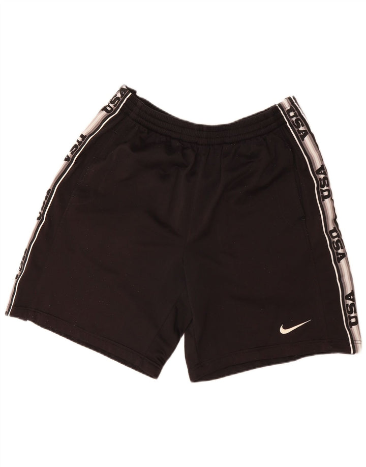 Nike Mens Graphic Sport Shorts Medium Black Polyester