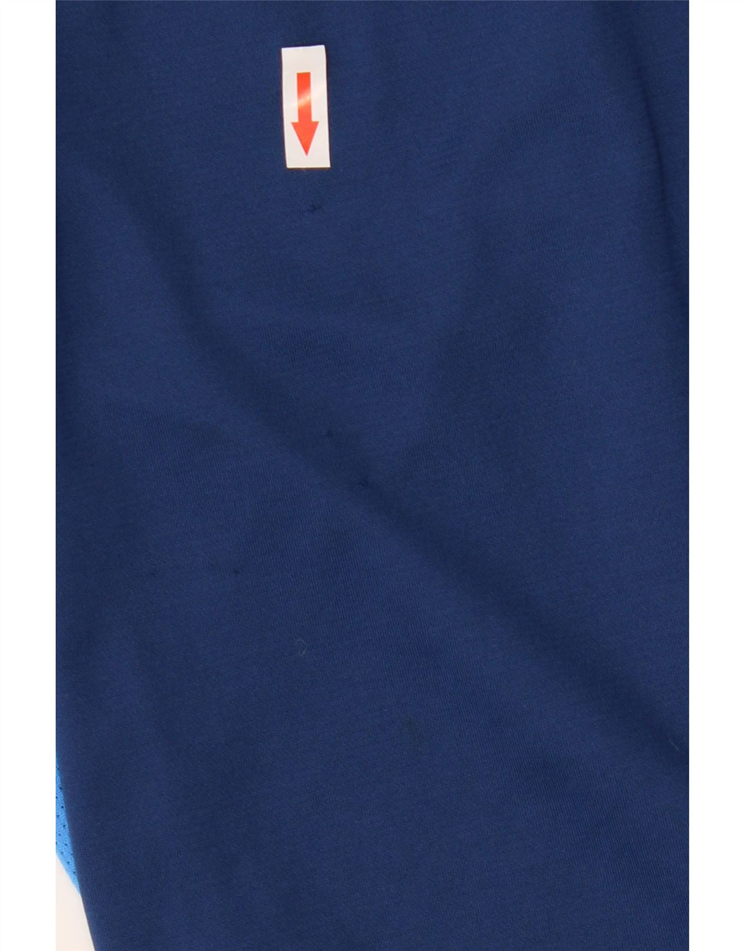 Nike Mens Dri Fit T-Shirt Top XL Blue Colourblock