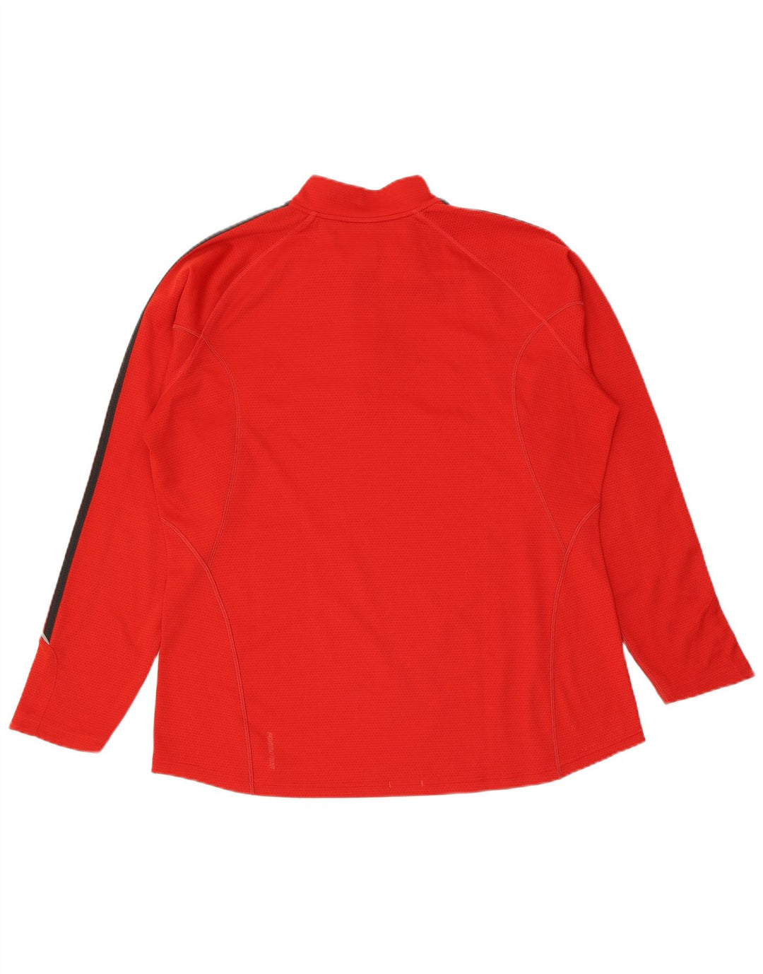 Adidas Mens Clima 365 Zip Neck Pullover Tracksuit Top XL Red Polyester