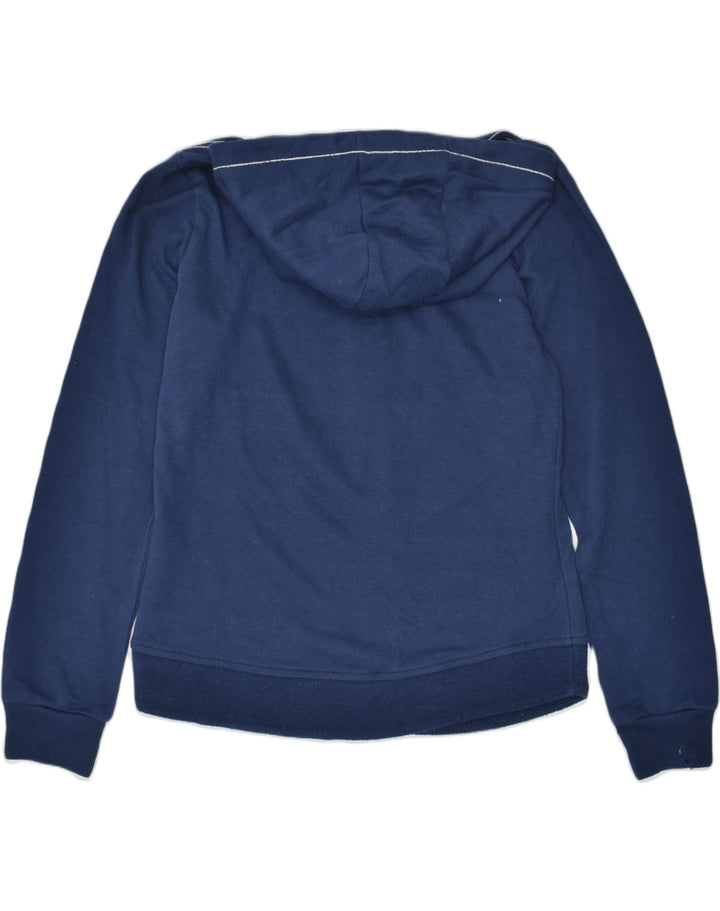 CHAMPION Boys Graphic Zip Hoodie Sweater 11-12 Years Large Navy Blue | Vintage | Thrift | Second-Hand | Used Clothing | Messina Hembry 