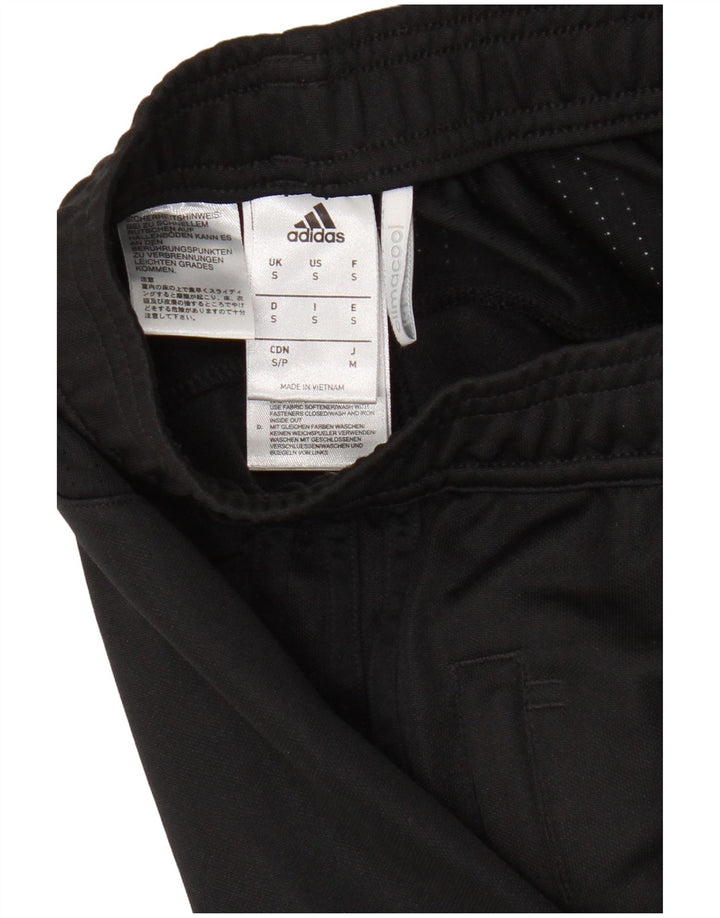 Adidas Mens Climacool Tracksuit Trousers Small Black Polyester