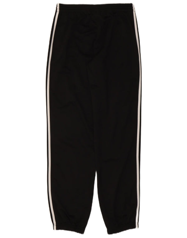 Adidas Boys Tracksuit Trousers Joggers 15-16 Years  Black Polyester