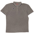 Kappa Mens Polo Shirt XL Grey Cotton