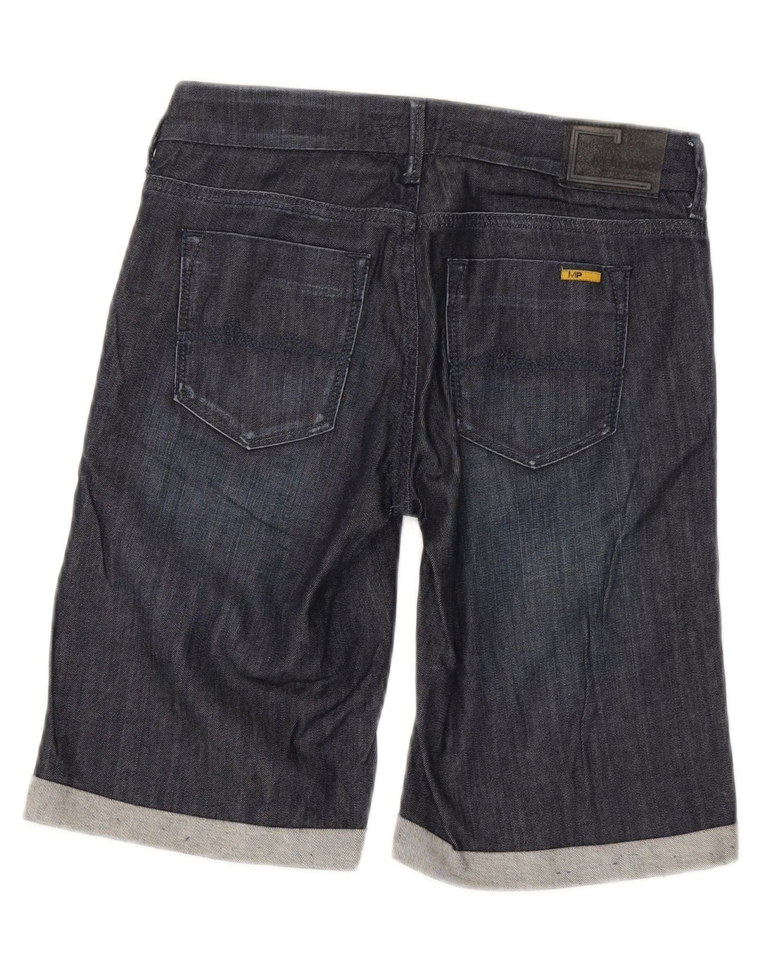 Meltin' Pot Womens Denim Shorts W26 Small Navy Blue Cotton