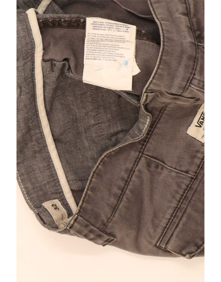 Vans Mens Chino Shorts W32 Medium Grey Cotton