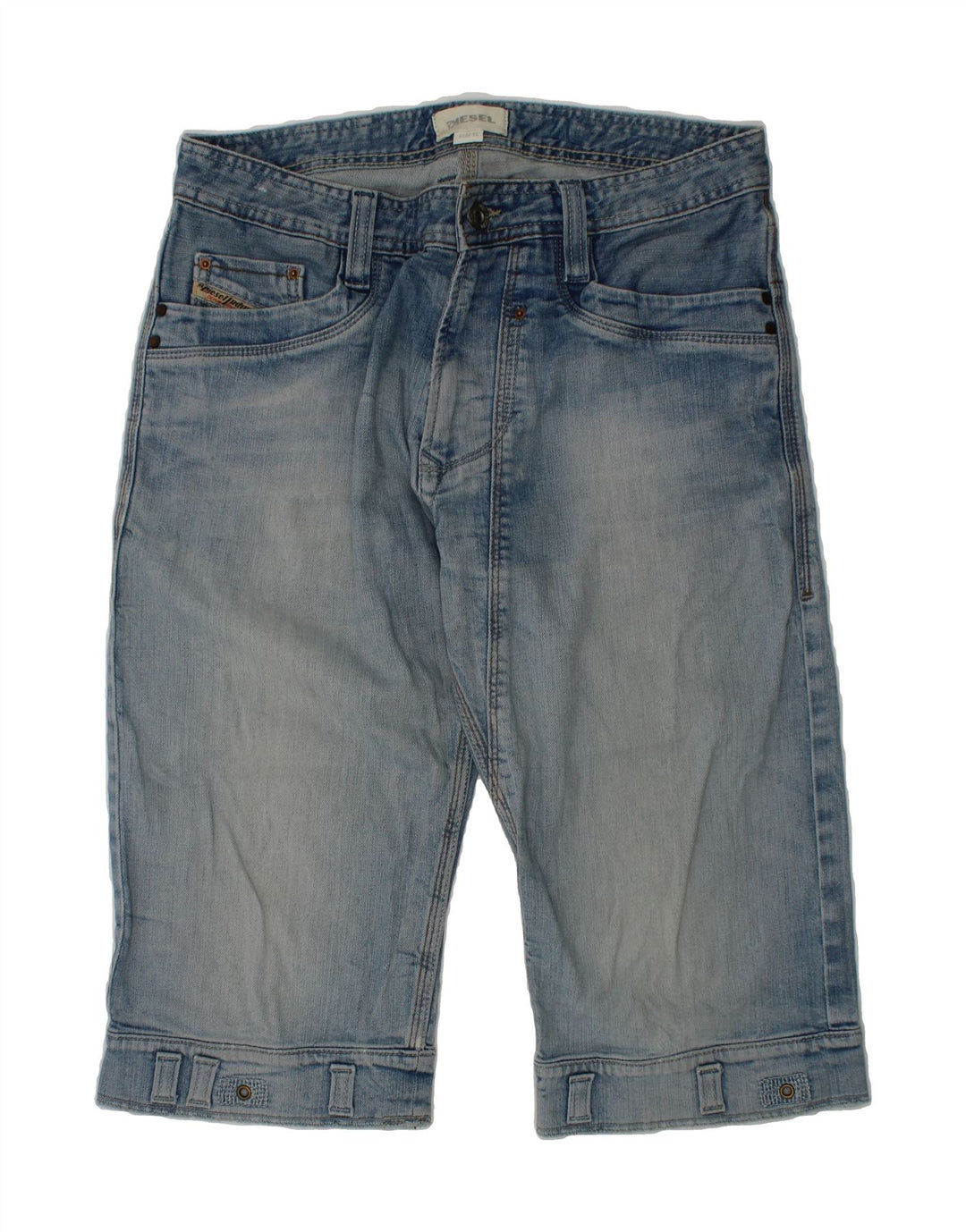 DIESEL Boys Denim Shorts 13-14 Years W28  Blue Cotton Vintage Diesel and Second-Hand Diesel from Messina Hembry 