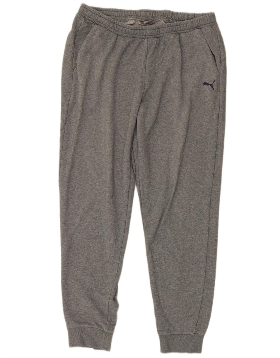 Puma Mens Tracksuit Trousers Joggers 2XL  Grey Cotton