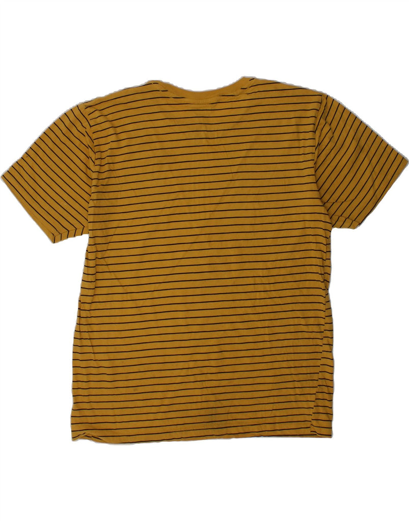 CALVIN KLEIN JEANS Boys T-Shirt Top 14-15 Years Large  Yellow Striped | Vintage Calvin Klein Jeans | Thrift | Second-Hand Calvin Klein Jeans | Used Clothing | Messina Hembry 
