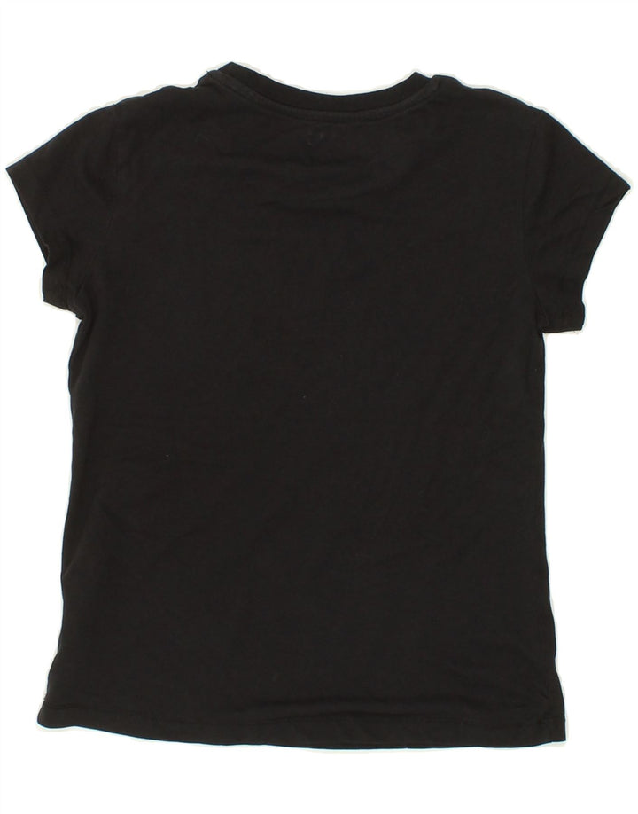 CHAMPION Boys Graphic T-Shirt Top 9-10 Years Medium Black Cotton Vintage Champion and Second-Hand Champion from Messina Hembry 