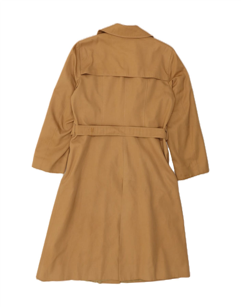 NINO Womens Double Breasted Coat UK 16 Medium Brown Polyester Vintage NINO and Second-Hand NINO from Messina Hembry 