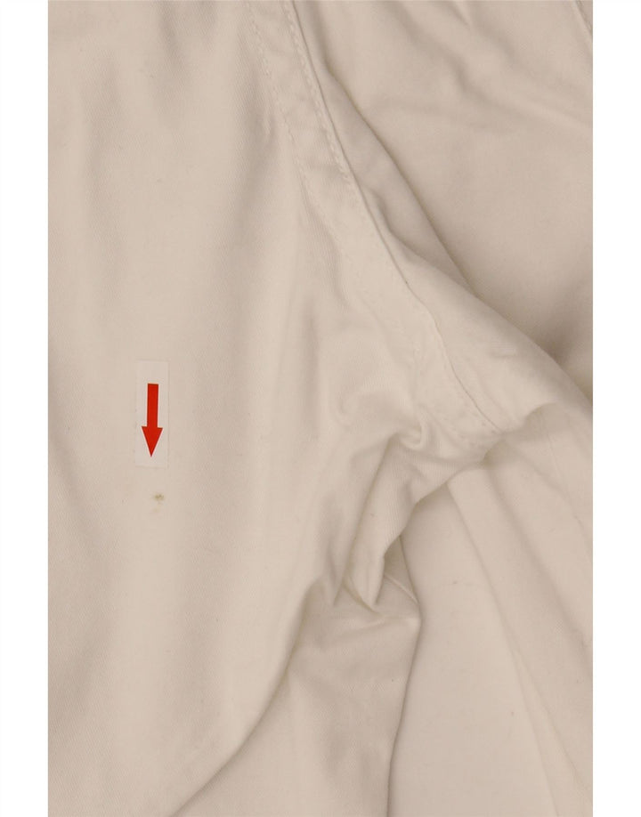 French Connection Mens Cargo Shorts W36 Large White Cotton