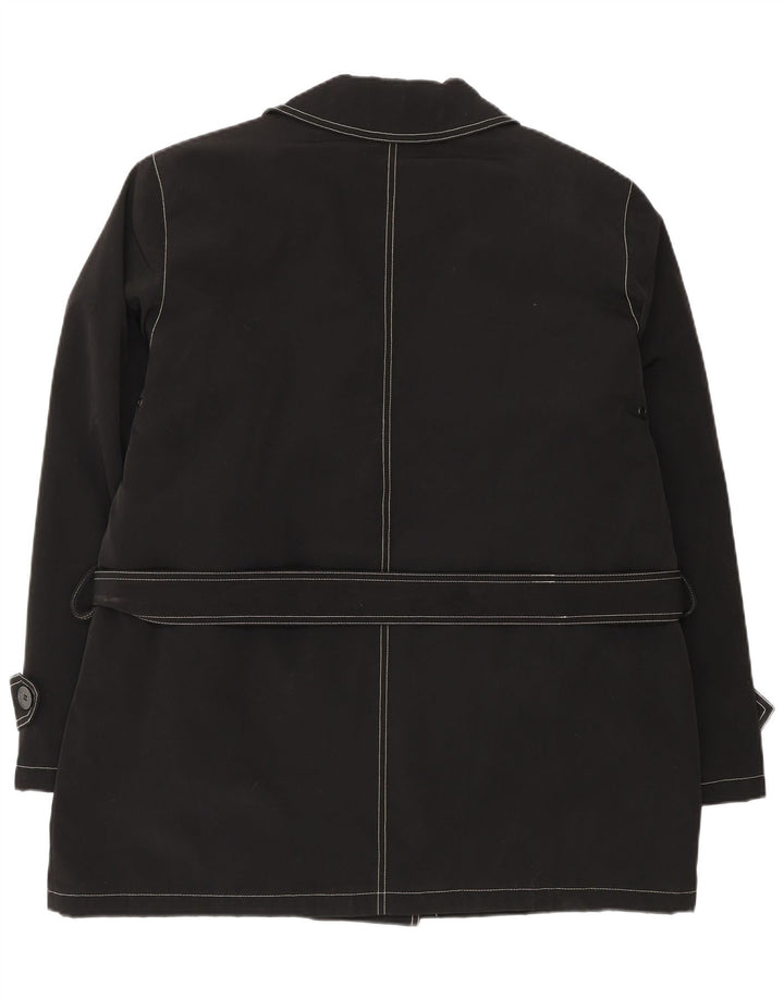Esprit Womens Sherpa Pea Coat UK 18 XL Black Polyester
