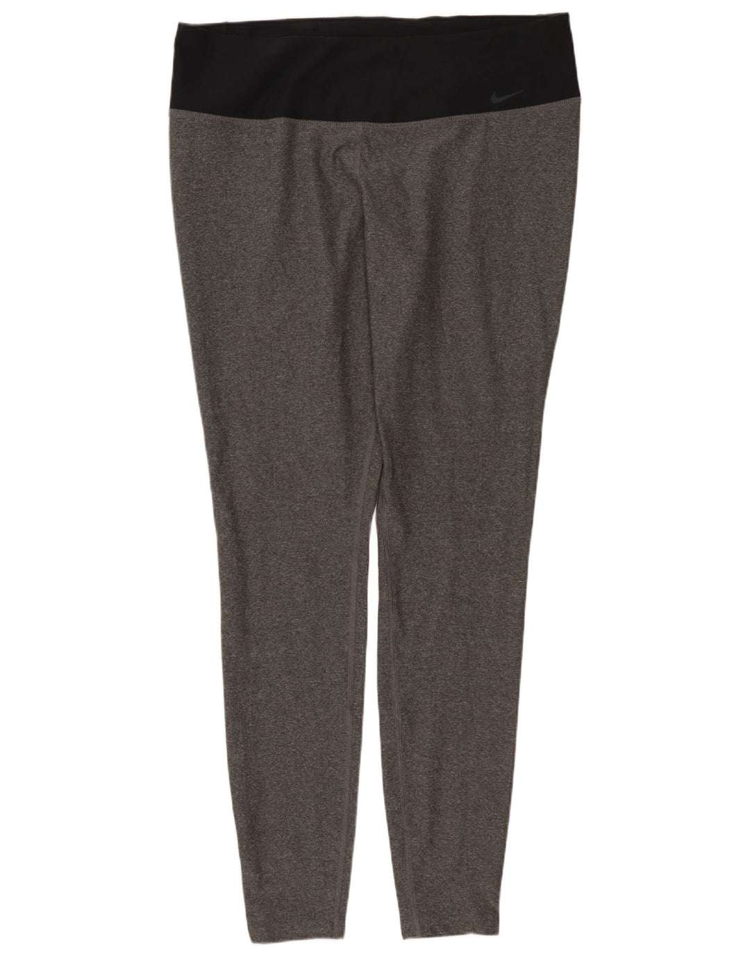 NIKE Womens Dri Fit Leggings UK 18 XL  Grey Polyester
