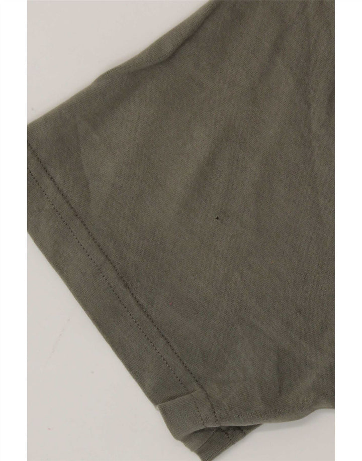 Jack Wills Mens Relaxed Fit T-Shirt Top Medium Khaki Cotton