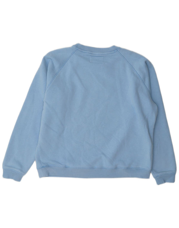 Jack Wills Womens Sweatshirt Jumper UK 14 Large Blue Cotton