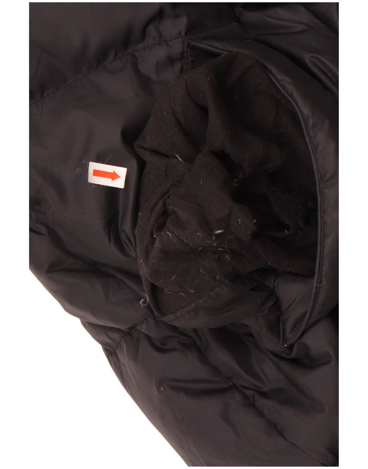 Diadora Mens Padded Jacket UK 40 Large Black Nylon