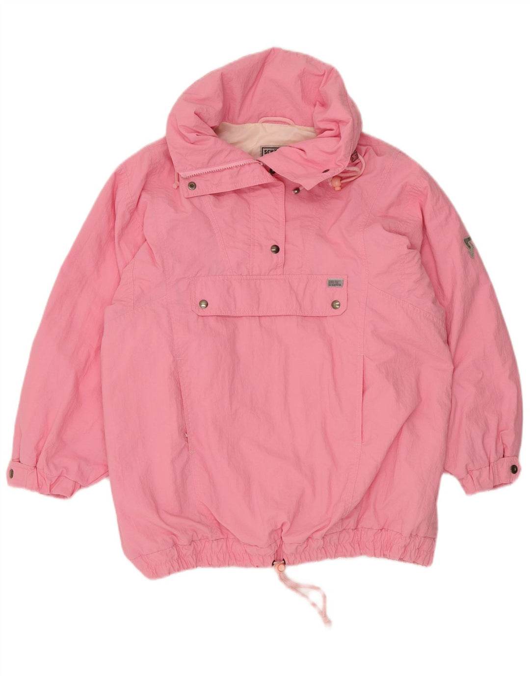 SCHOFFEL Womens Oversized Anorak Jacket EU 40 Medium Pink Polyamide