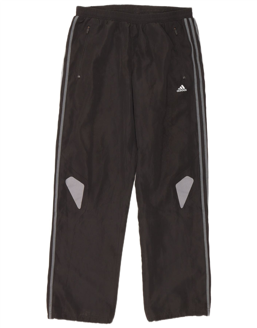 Adidas Mens Climacool Tracksuit Trousers Medium Black Colourblock Polyester