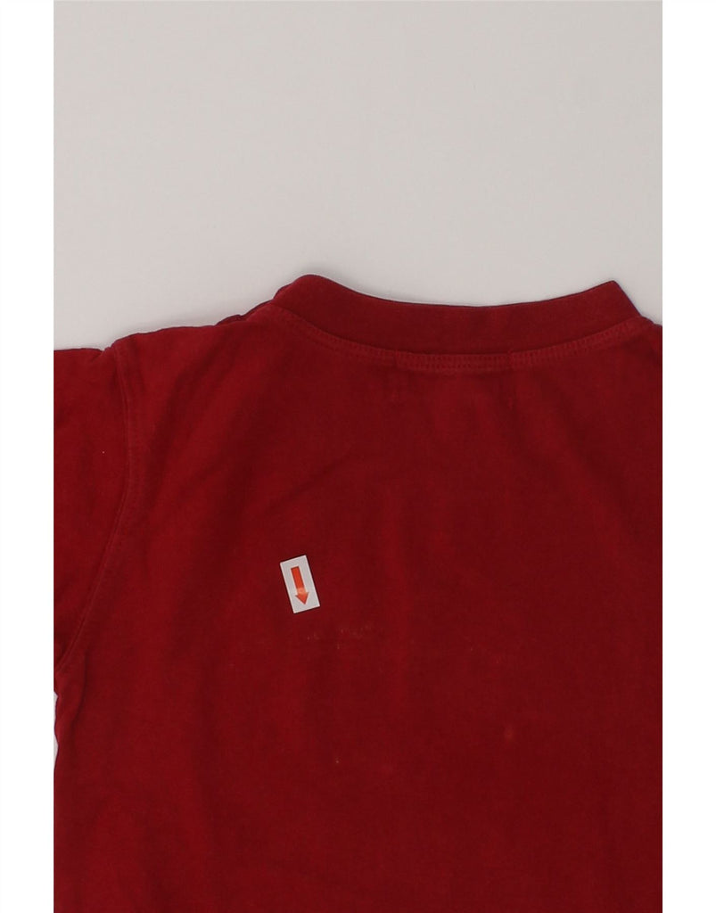 TIMBERLAND Baby Boys Graphic T-Shirt Top 6-9 Months Red Cotton | Vintage Timberland | Thrift | Second-Hand Timberland | Used Clothing | Messina Hembry 