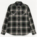 PEPE Jeans Womens Flannel Shirt UK 14 Medium Green Check Cotton