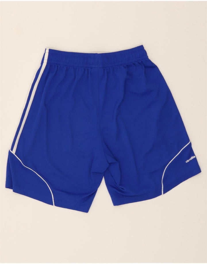 ADIDAS Mens Climalite Sport Shorts Medium Blue Polyester Vintage Adidas and Second-Hand Adidas from Messina Hembry 