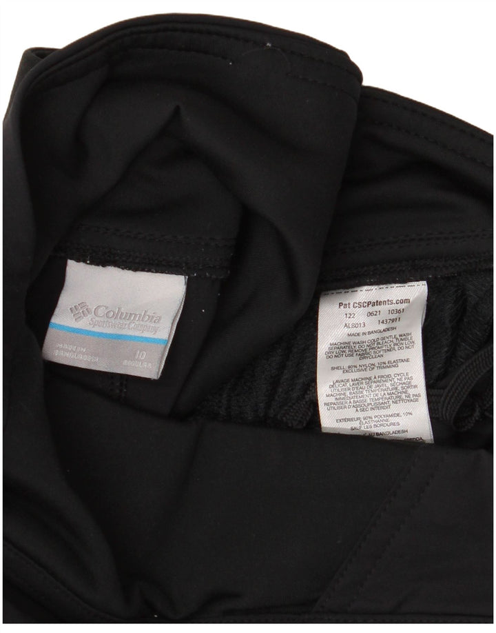 Columbia Womens Omni-Wick Straight Cargo Trousers US 10 Large W32 L33 Black