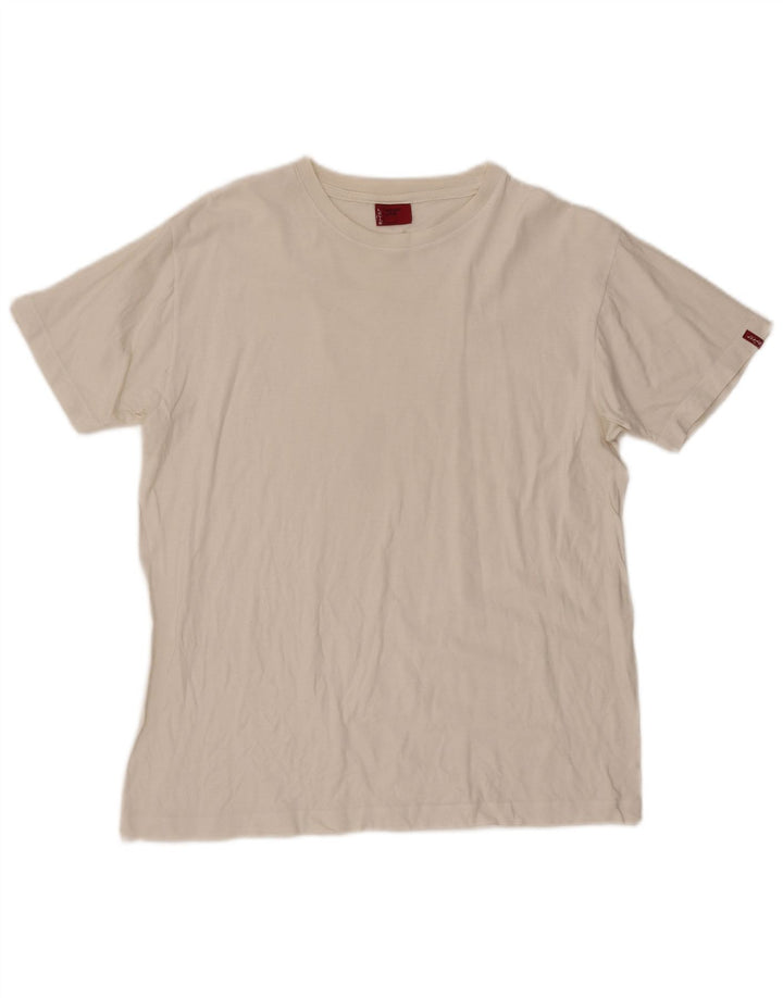 LEVI'S Mens T-Shirt Top Medium White