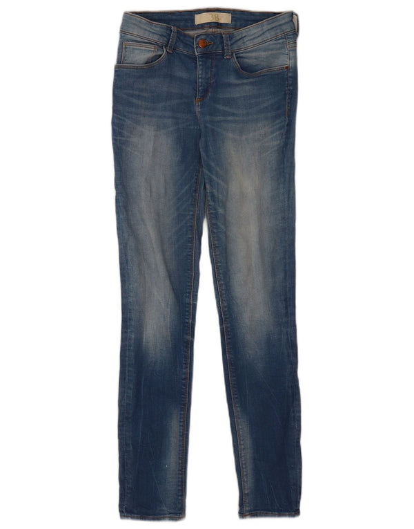 Zara Womens Skinny Jeans EU 38 Small W28 L29 Blue