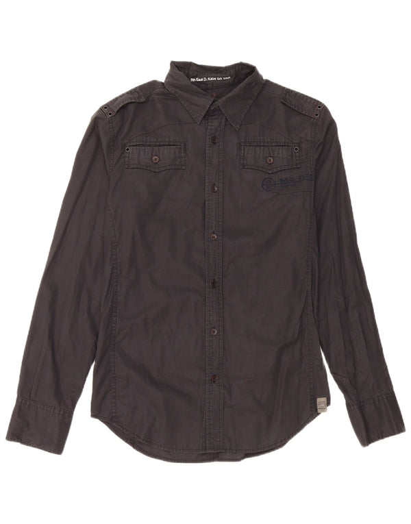 G-Star Mens Military Shirt Small Black Cotton
