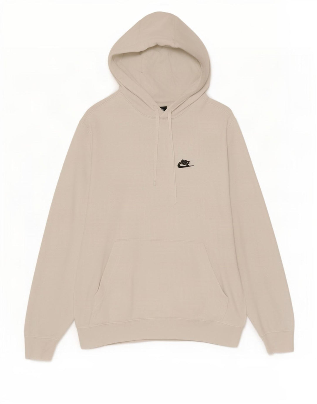 Nike Mens Hoodie Jumper Large White Cotton