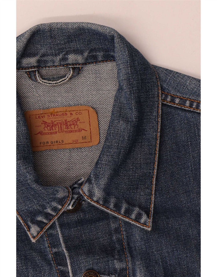 Levi's Girls Denim Jacket 11-12 Years Medium  Blue Cotton