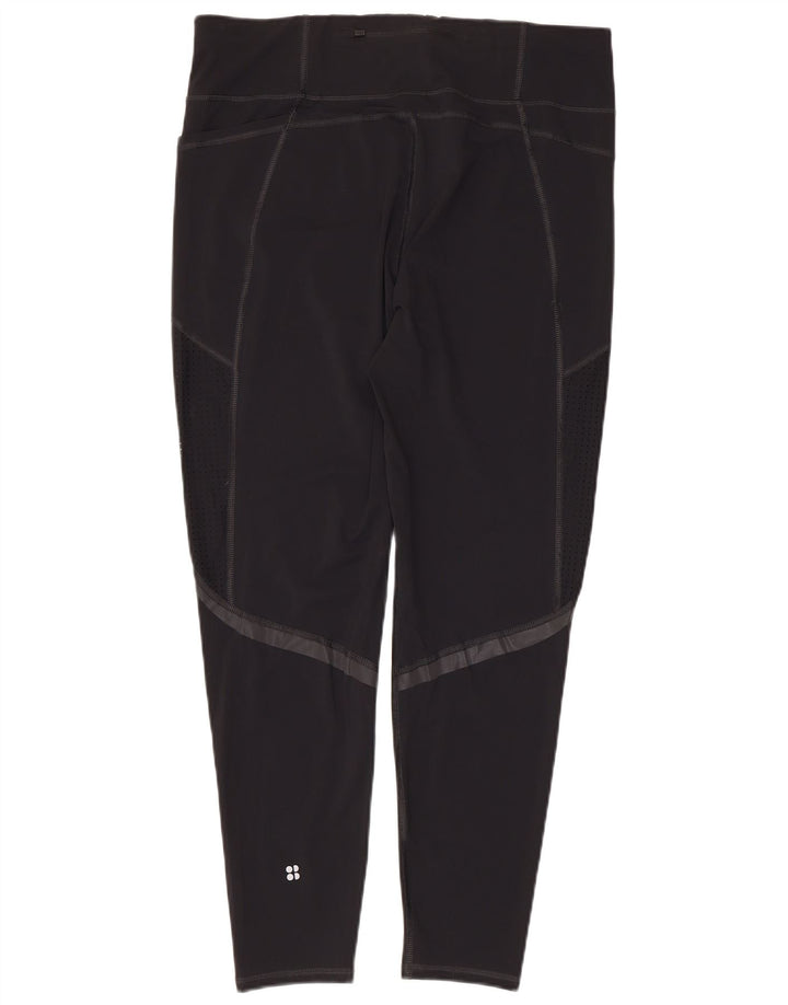 Sweaty Betty Womens Leggings UK 20 2XL Black Polyamide