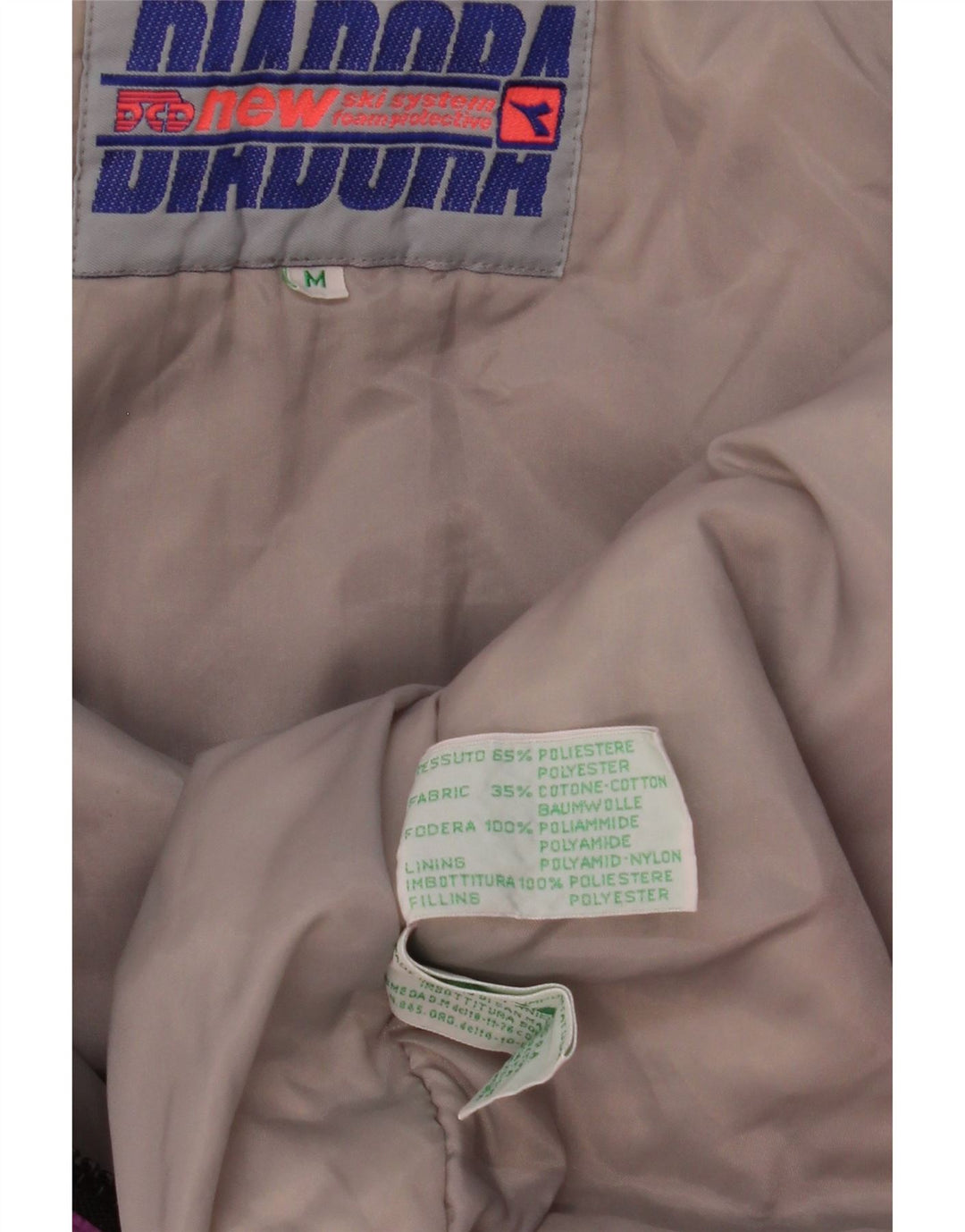 Diadora Womens Hooded Oversized Ski Jumpsuit UK 14 Medium  Purple Polyester
