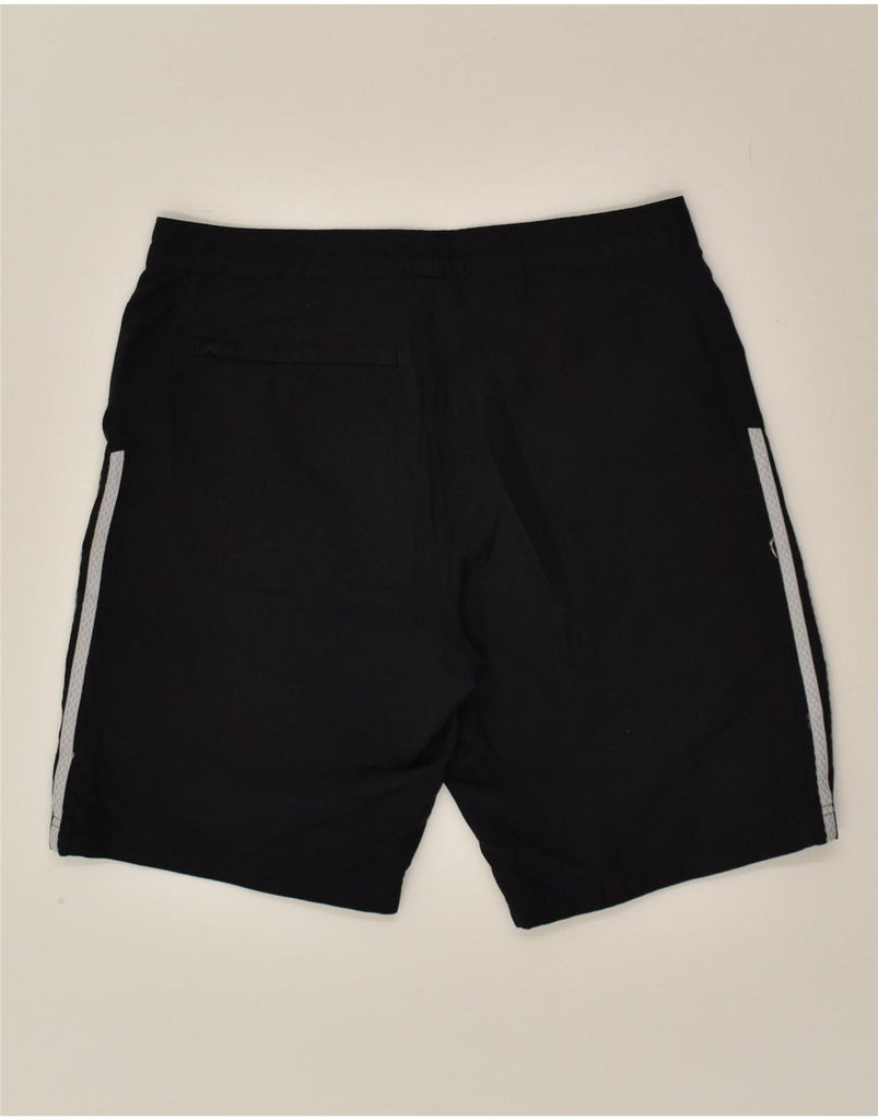 ADIDAS Mens Sport Shorts Small Black Polyester | Vintage Adidas | Thrift | Second-Hand Adidas | Used Clothing | Messina Hembry 