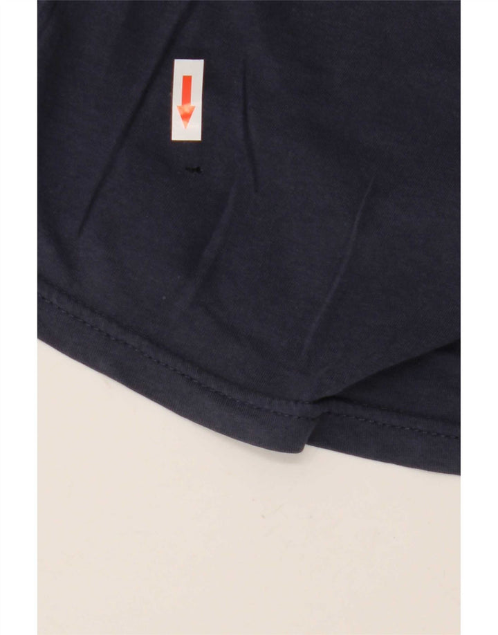 Tommy Hilfiger Mens Regular Fit Graphic T-Shirt Top Medium Navy Blue Cotton
