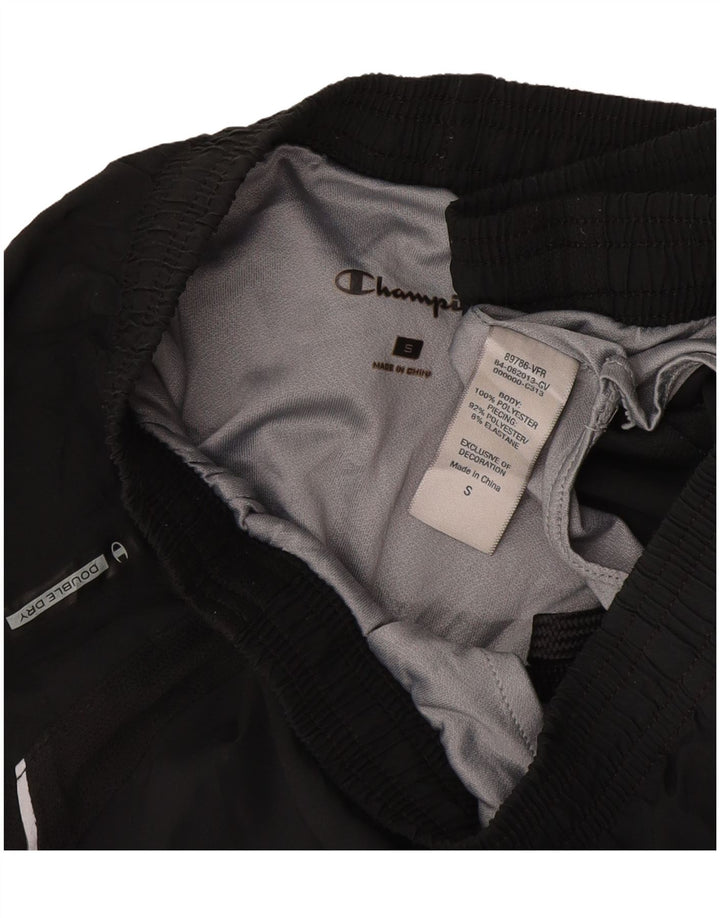 Champion Mens Sport Shorts Small  Black Polyester