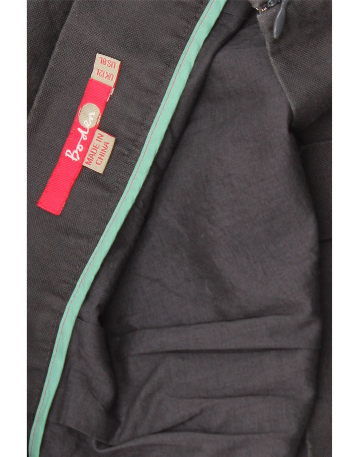 BODEN Womens Midi Skirt UK 12 Medium W30 Grey Vintage Boden and Second-Hand Boden from Messina Hembry 