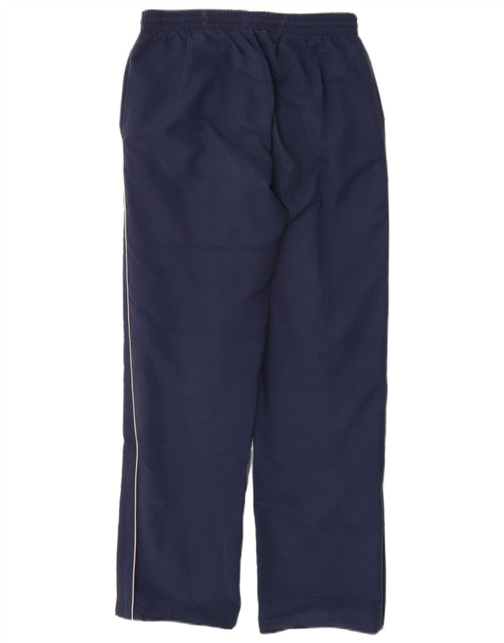 Asics Mens Tracksuit Trousers Small  Navy Blue Polyester