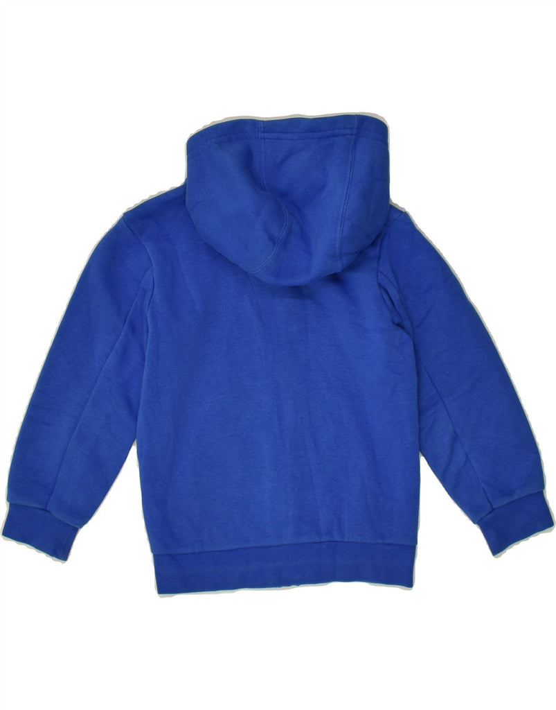 ADIDAS Boys Zip Hoodie Sweater 4-5 Years Blue | Vintage Adidas | Thrift | Second-Hand Adidas | Used Clothing | Messina Hembry 