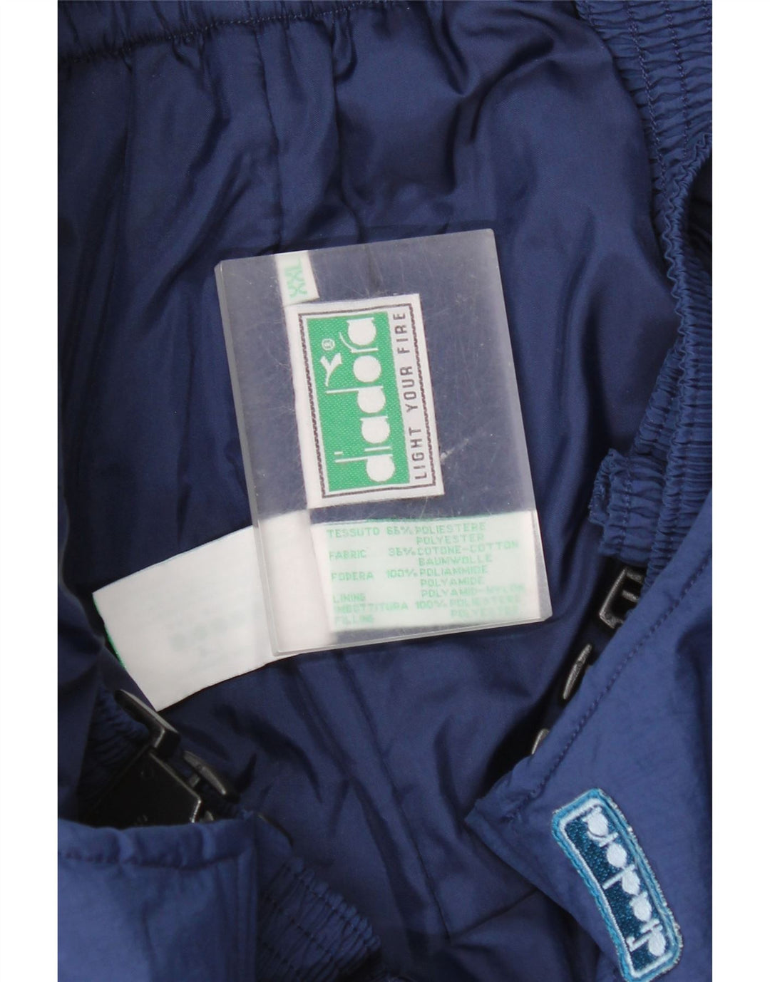 Diadora Womens Dungarees Ski Trousers UK 20 2XL Blue Polyester