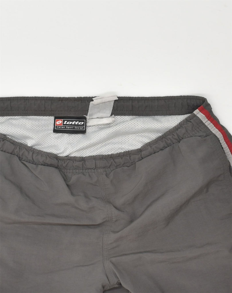 LOTTO Mens Sport Shorts Medium Grey | Vintage Lotto | Thrift | Second-Hand Lotto | Used Clothing | Messina Hembry 