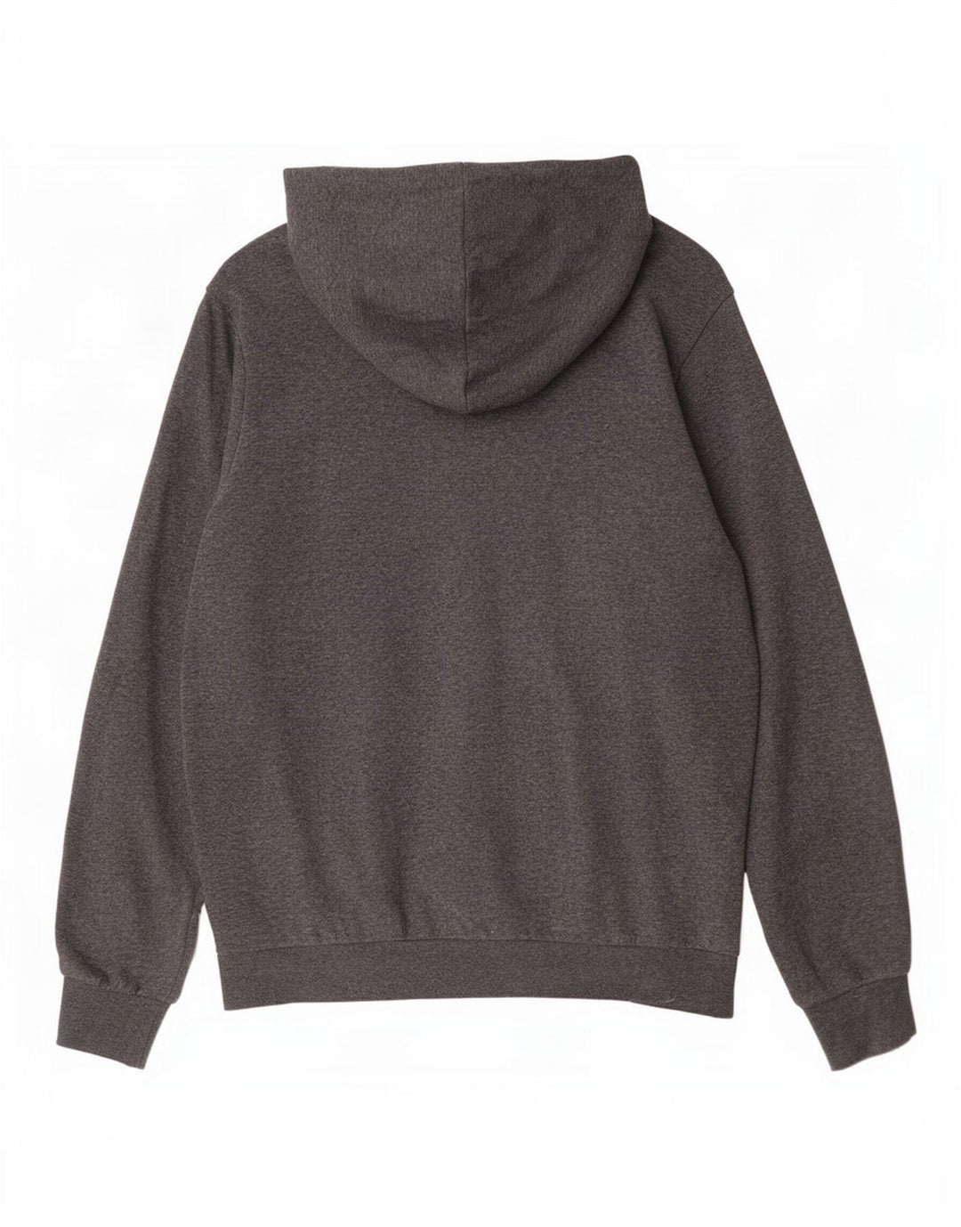 Adidas Mens Zip Hoodie Sweater Large Grey Cotton