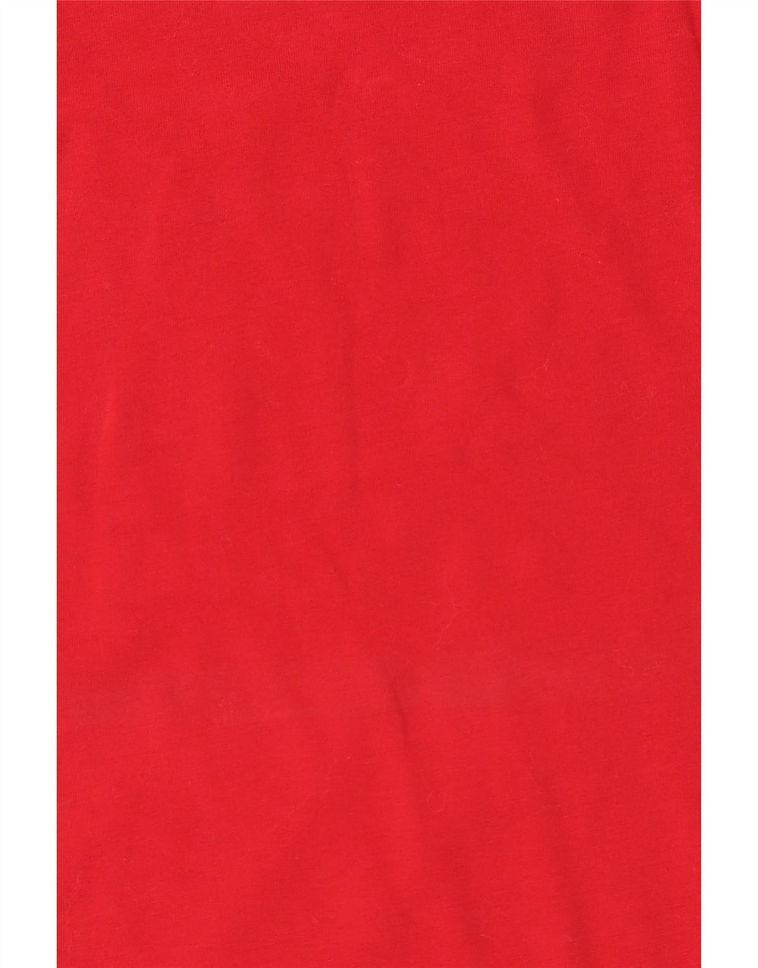 Guess Womens Graphic Top Long Sleeve UK 14 Large Red Cotton