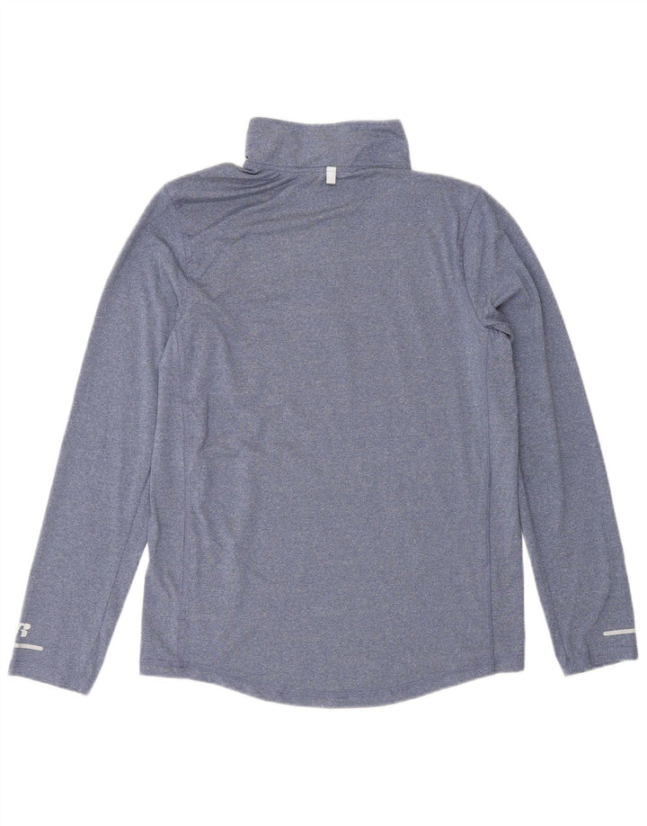 Russell Athletic Boys Pullover Tracksuit Top 15-16 Years 2XL Blue Flecked