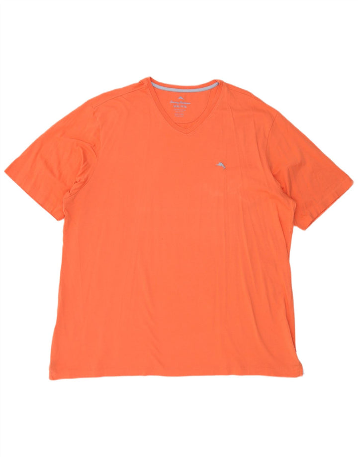 TOMMY BAHAMA Mens T-Shirt Top 3XL Orange Cotton