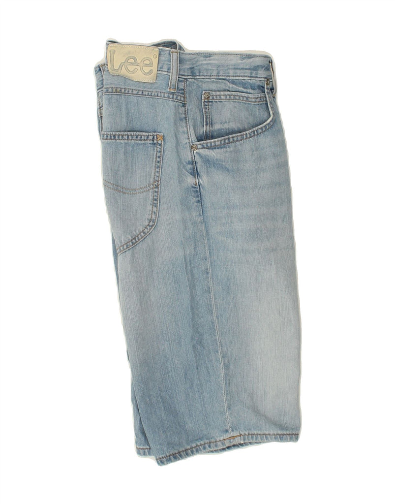 LEE Mens Denim Shorts W31 Medium Blue Cotton Vintage Lee and Second-Hand Lee from Messina Hembry 