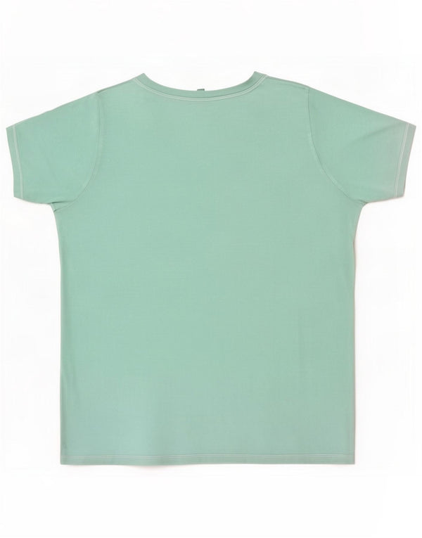 Fat Face Womens T-Shirt Top UK 18 XL Turquoise