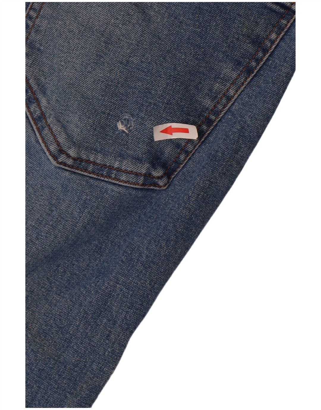 Zara Mens Slim Jeans EU 42 Large W32 L32 Blue Cotton