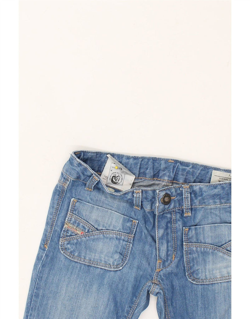 DIESEL Girls Straight Jeans 6-7 Years W25 L24  Blue Cotton Vintage Diesel and Second-Hand Diesel from Messina Hembry 