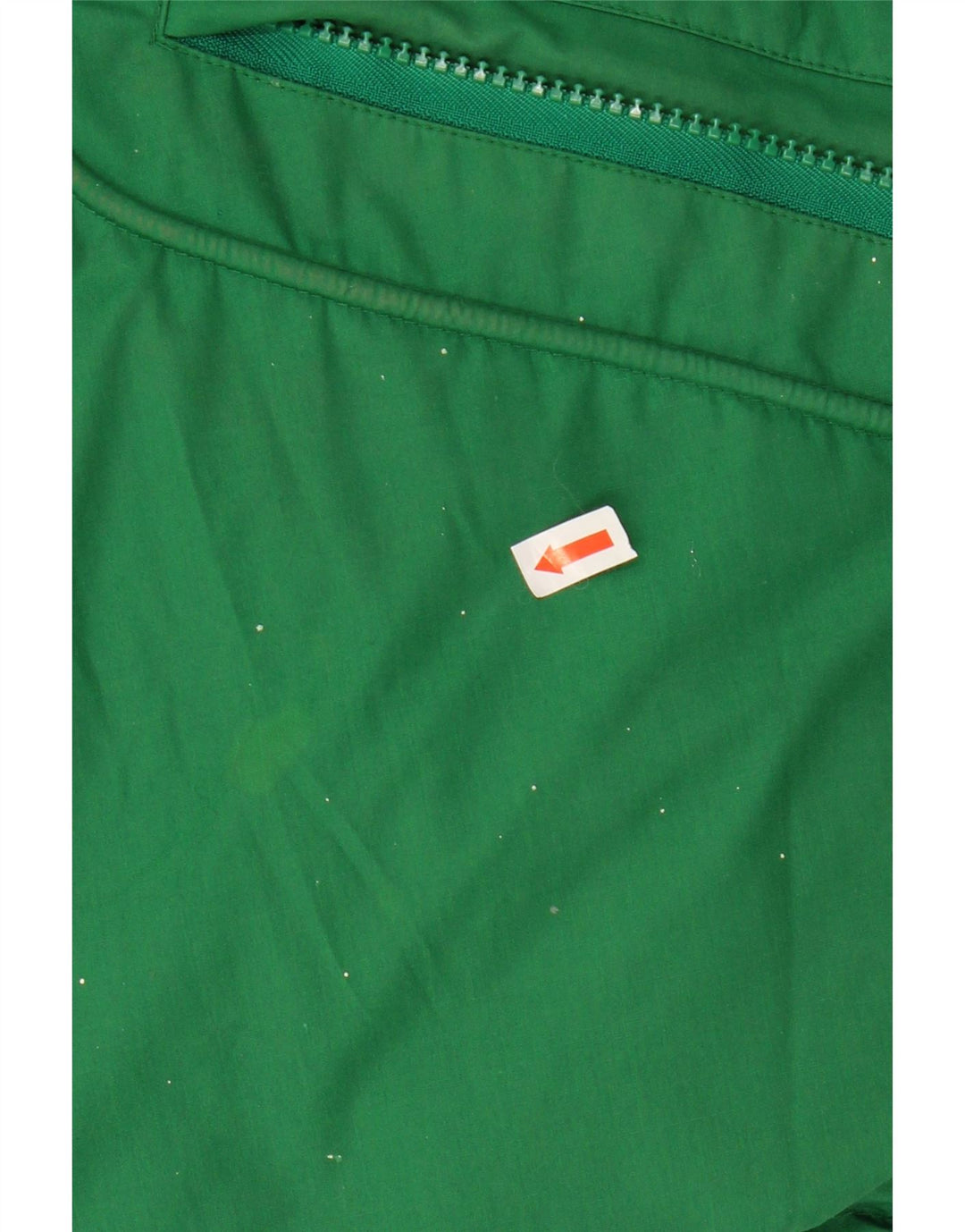 DIADORA Mens Padded Jacket UK 40 Large Green Colourblock Polyester